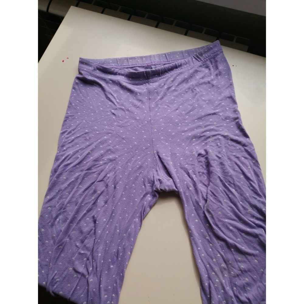 Pajama Pants Women's Purple Polka Dot Pattern